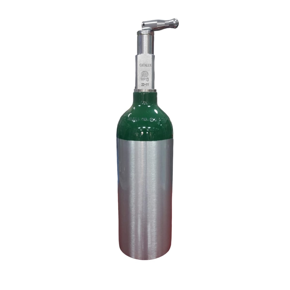 CILINDRO DE OXIGENO DE ALUMINIO CGA-870 TIPO M6 CATALUX