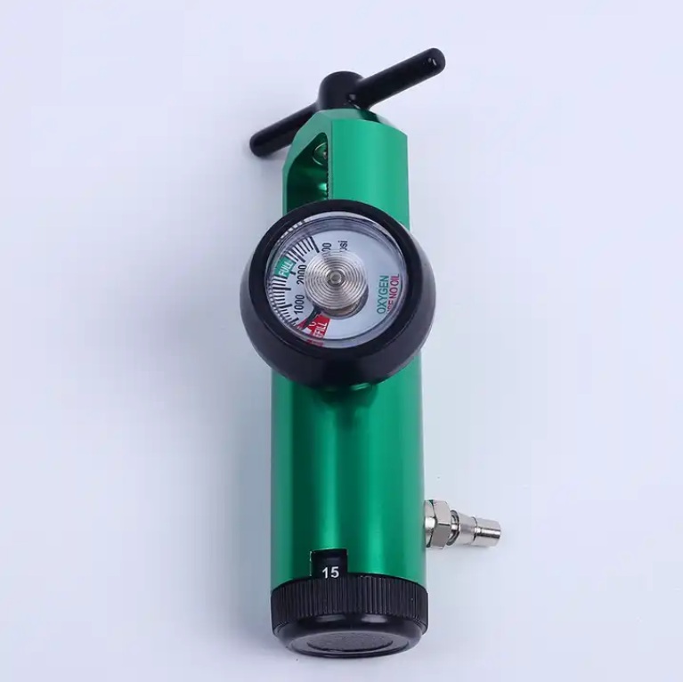 REGULADOR DE OXIGENO 0-15 LPM MINI CGA-870 TITAN MEDICAL