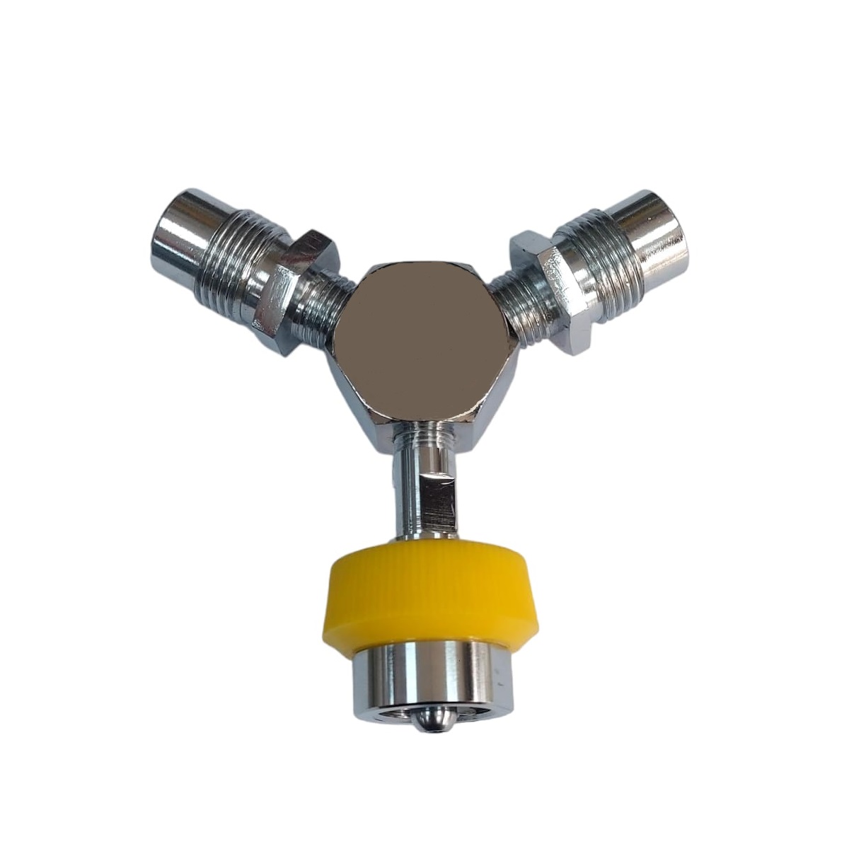CONECTOR EN Y PARA AIRE MEDICINAL CON TOMA RAPIDA