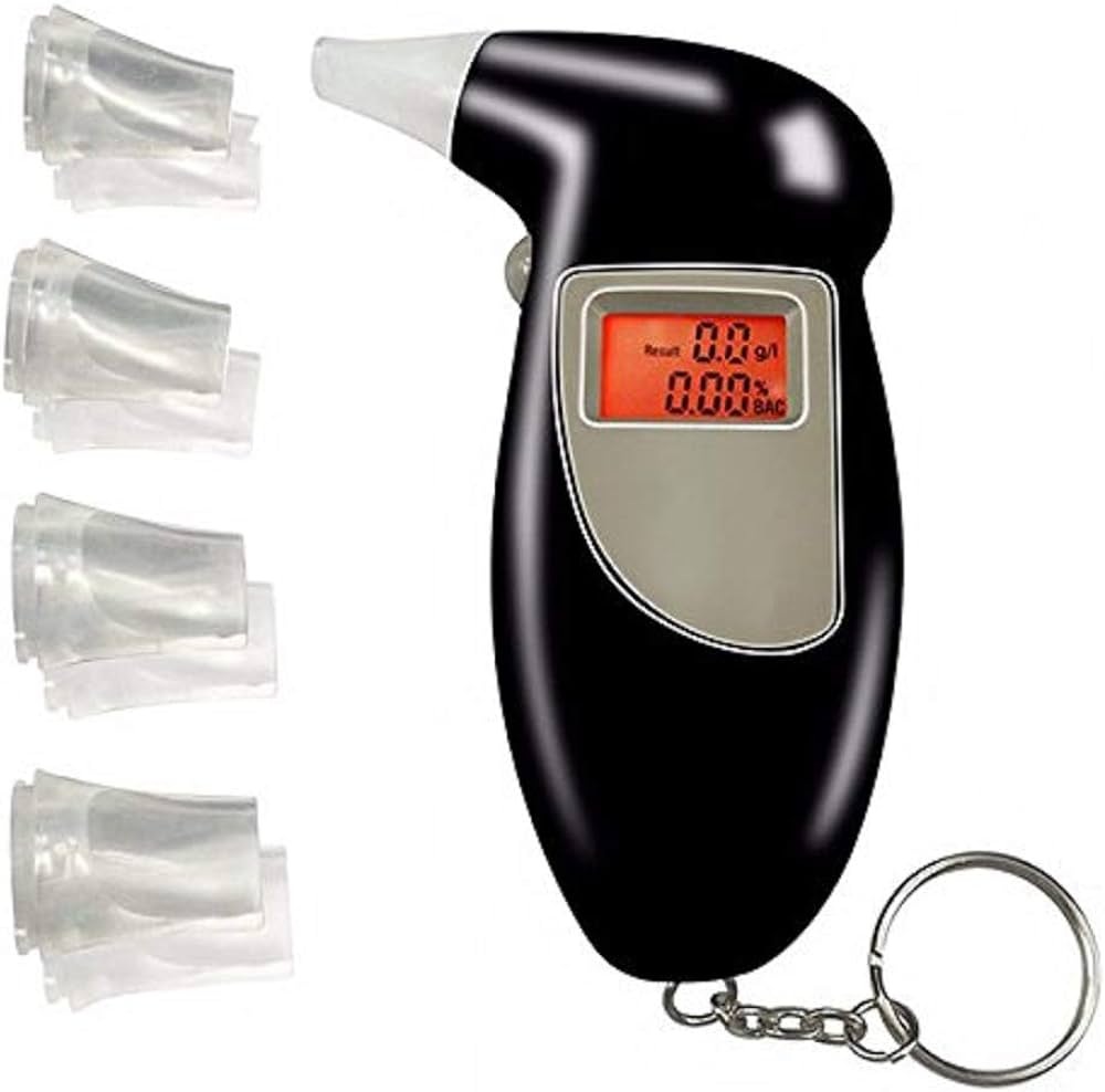 ALCOHOLIMETRO DIGITAL CON ALERTA AUDIBLE ROHS SH-03553