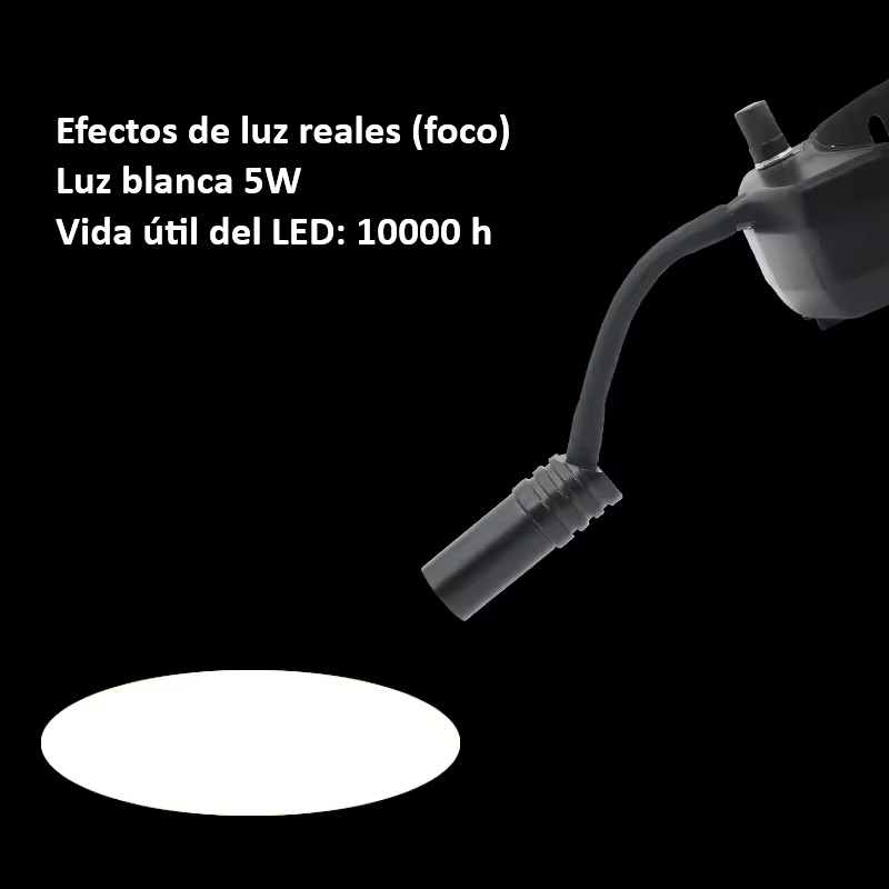 LAMPARA FRONTAL FRONTOLUZ INALAMBRICO CON LED ETIMSA
