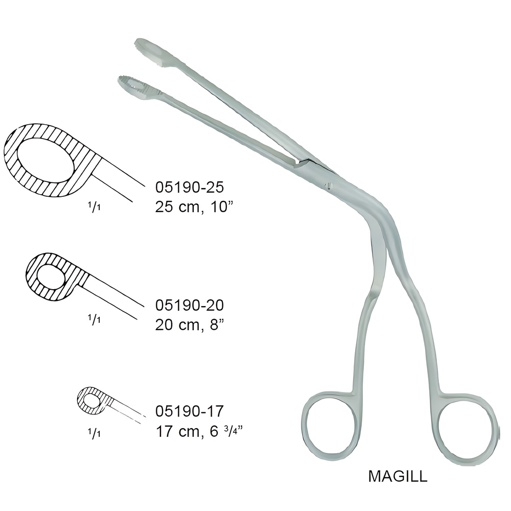 PINZA MAGILL DE ACERO