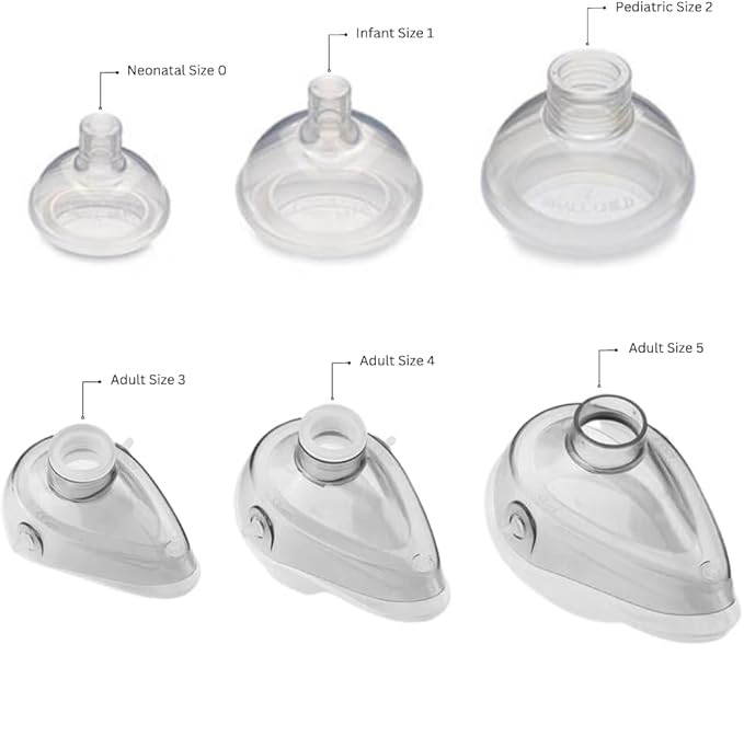 MASCARA DE SILICONA PARA RESUCITADOR BESMED