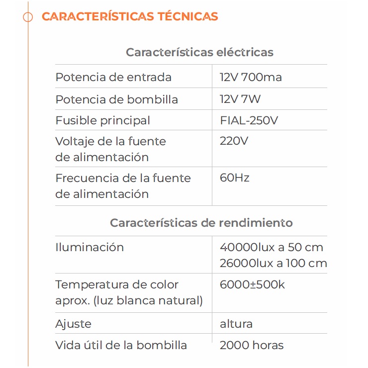 LAMPARA CUELLO DE GANSO PARA EXPLORACION MEDICA HF-FS LED