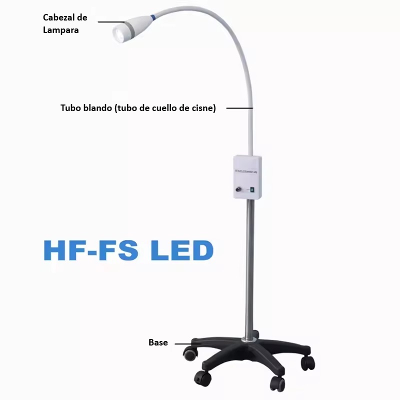 LAMPARA CUELLO DE GANSO PARA EXPLORACION MEDICA HF-FS LED