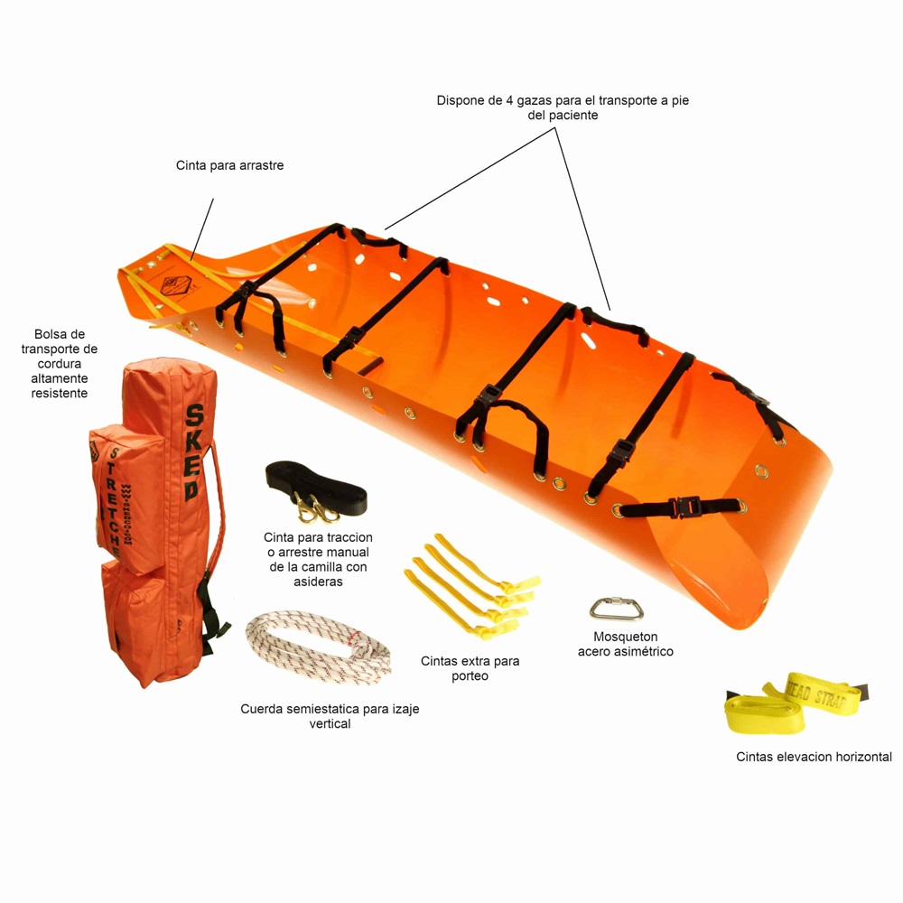 CAMILLA DE RESCATE ENRROLLABLE SKED