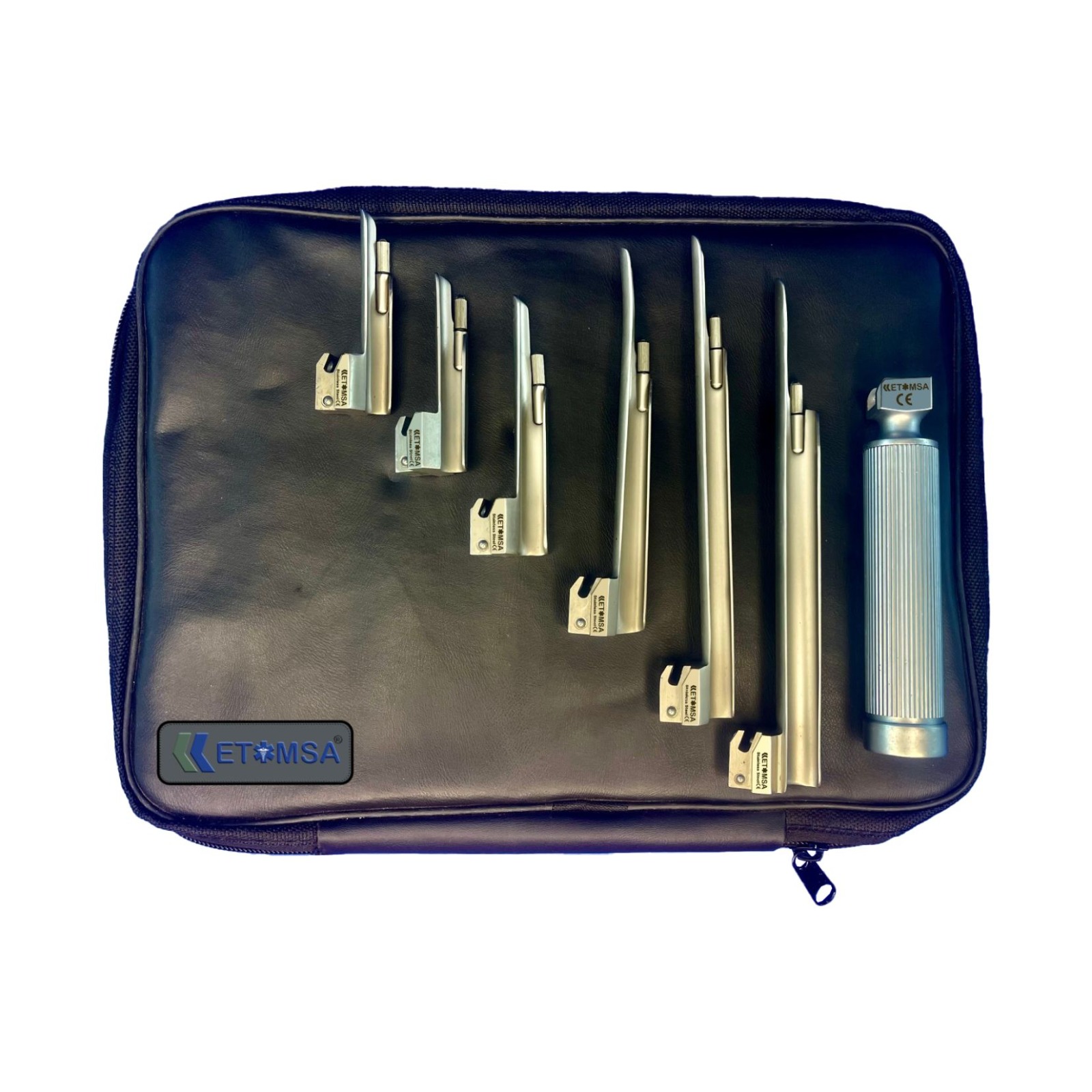 SET DE LARINGOSCOPIO MILLER STANDARD