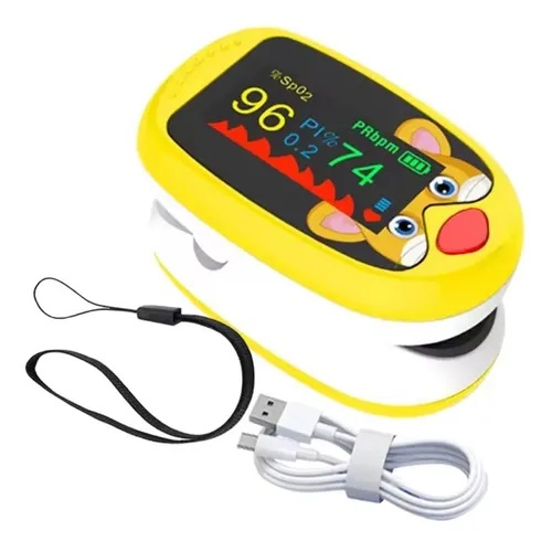 OXIMETRO DE PULSO INFANTIL RECARGABLE FINGERTIP