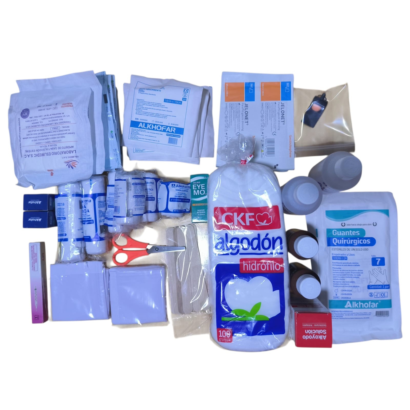 BOTIQUIN TIPO MALETIN CON EQUIPAMIENTO MEDICO