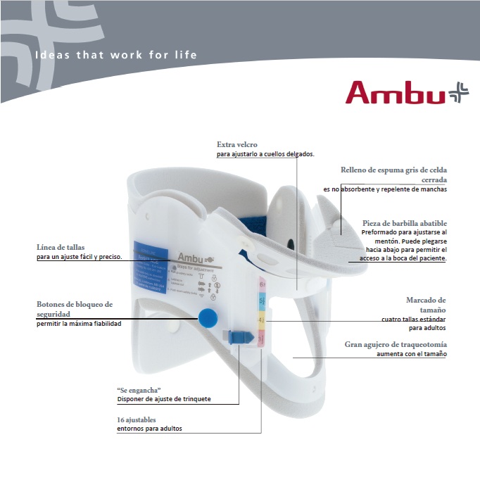COLLARIN CERVICAL ADULTO AMBU
